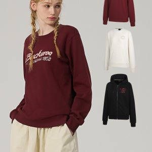 버커루 버커루 24년 쮸리 상의(후드+맨투맨 2종) 3종 세트 여성