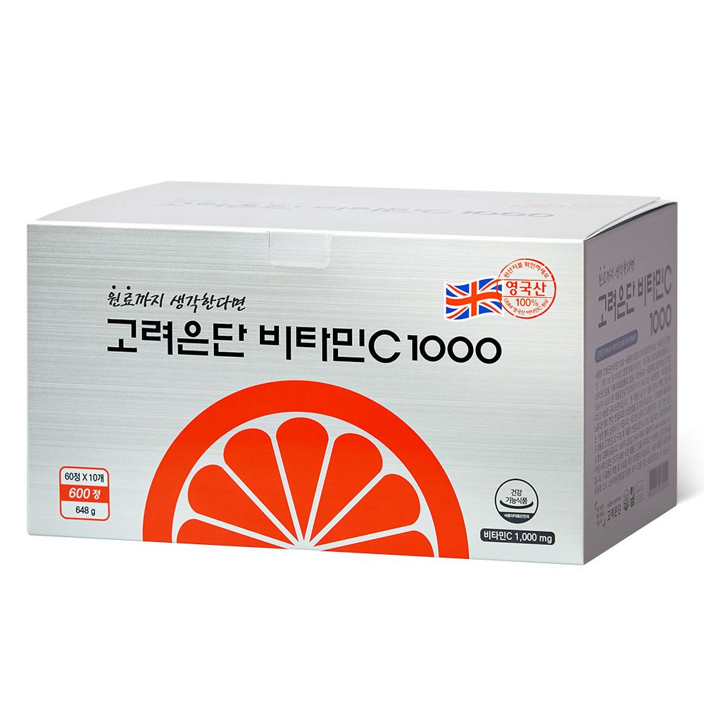 고려은단비타민C1000 1080mg x 600정