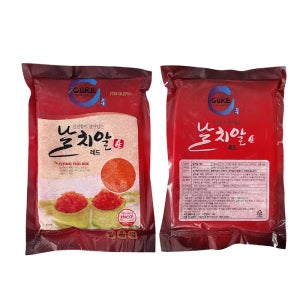 코아 날치알 레드800gX10팩 대용량 업소 도매용8kg