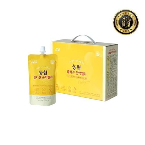 [1500mg 저분자 피쉬<b>콜라겐</b>]  농협 <b>콜라겐</b> 곤약젤리 150gx10포 1세트