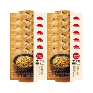 햇반 햇반 솥반 꿀약밥 210g x12개