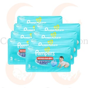 팸퍼스 2025 베이비드라이 팬티형 기저귀 3단계 46매 X 8팩