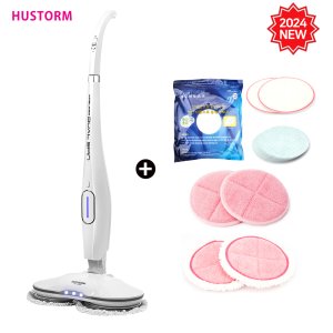 휴스톰 [휴스톰] 4종 패드 증정 2024년형 무선 물걸레청소기 HS-10900 무료배송