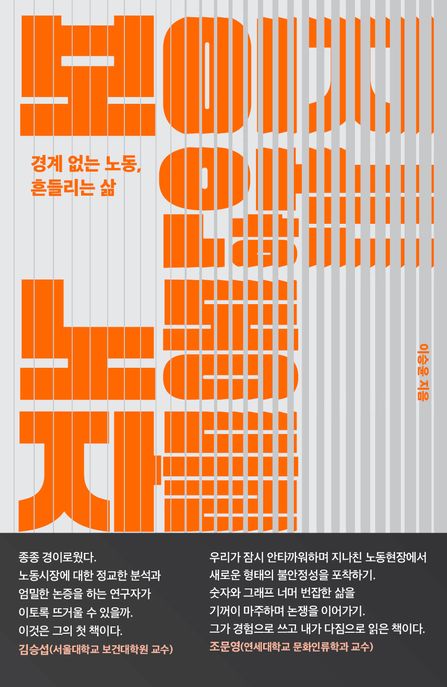 보이지 않는 노동자들 (경계 없는 노동, 흔들리는 삶) 표지
