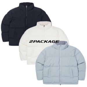 [갈렉스] 데일리 미니멀 푸퍼 숏패딩 2PACKAGE GA4840
