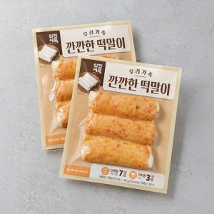 [삼진어묵] 깐깐한 떡말이어묵(2개입)