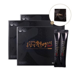 [롯데백화점] 서울약사신협 [진세노사이드 37mg] 프리미엄 홍삼정 천명 스틱 플러스 10ml 30포 3세트 LE1210645038