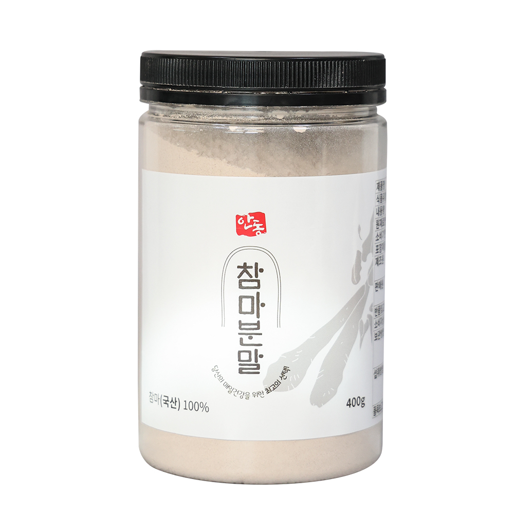 안동마Day 껍질 벗긴 안동 참마가루 <b>통분말</b> 마분말 마가루  1개  400g
