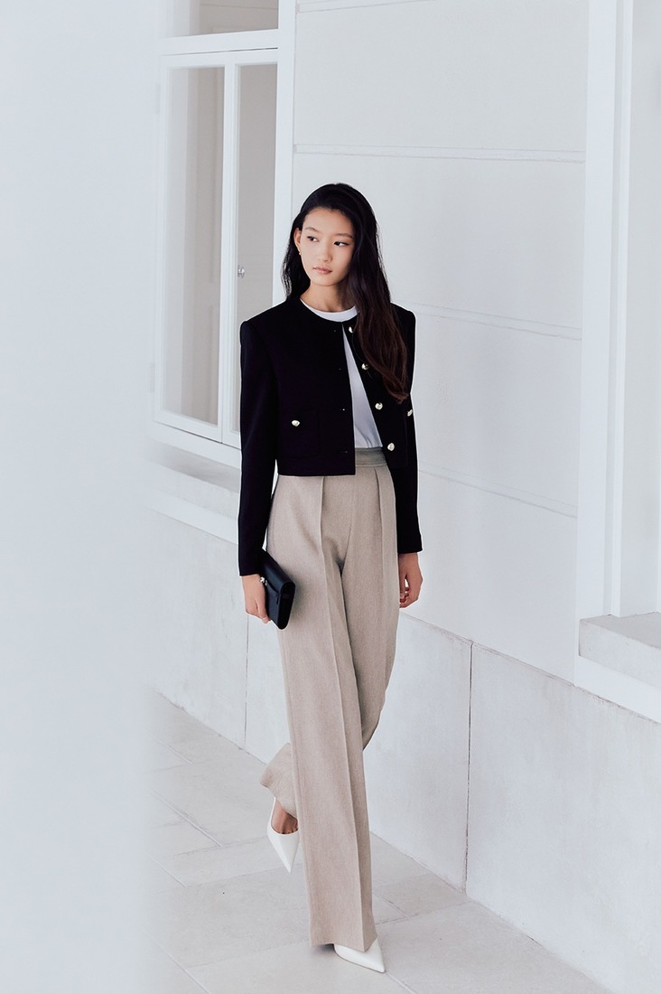 NO.16 PANTS - BEIGE BROWN