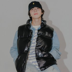 와키윌리 화섬 다운 베스트 블랙