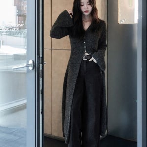 [무료배송]로하넬 브이넥 롱 원피스