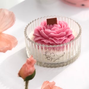 플라워 소이캔들 나무심지 , 아로마팁aromatip