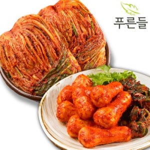 [푸른들] 전라남도 함평김치 / 포기김치 3kg + 총각김치 3kg