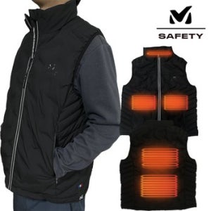 밀레 발열조끼 작업 열선 온열 USB 조끼