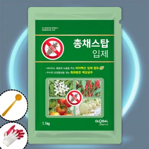 총채스탑 입제 1.1kg 총채벌레 바이러스 고추 칼라병 예방 토양살포