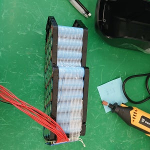 비아지오m7 전동킥보드배터리 리필제작, 48V 20Ah리필작업, 리튬이온밧데리, 삼성SDI 21700 50E중방전 정품셀, 국산제조