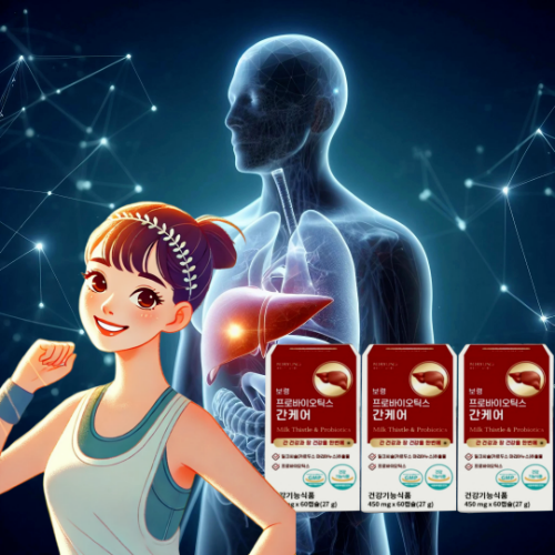 보령헬스컨슈머 간케어 유산균 밀크씨슬 프로바이오틱스 간유산균 3개