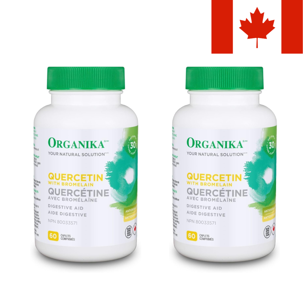 캐나다 퀘르세틴 브로멜라인 노스릴리브 60정 2병  2개