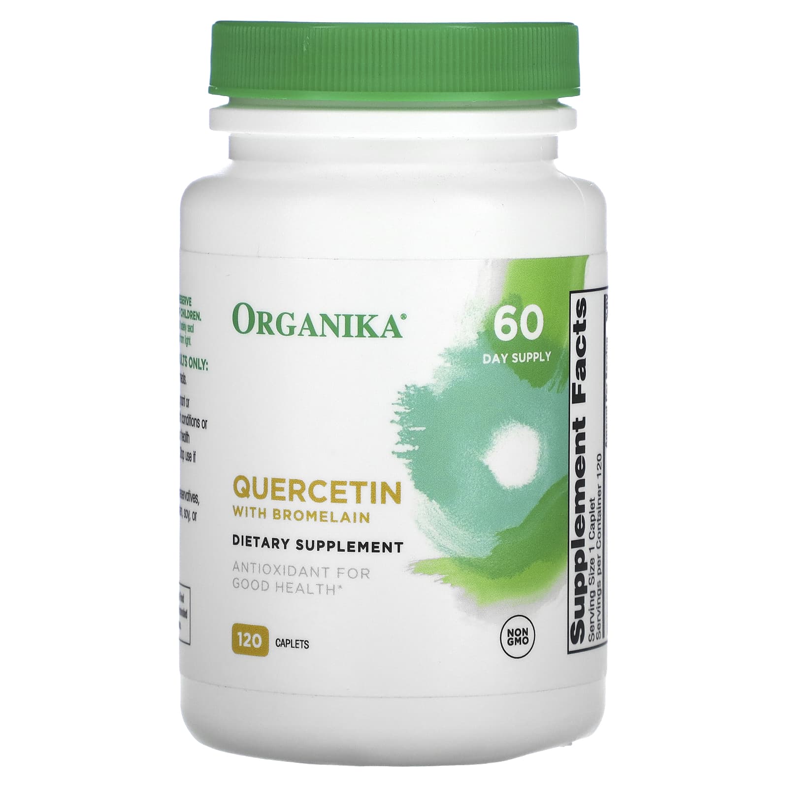 <b>Organika</b> 브로멜라인 함유 퀘르세틴 120정  5개