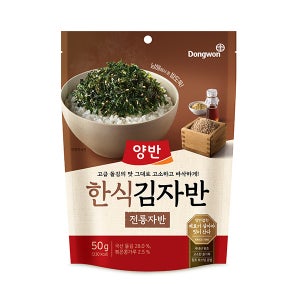 동원 양반 한식 김자반 전통자반 50g x 25개