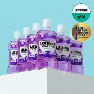 [리스테린] 토탈케어 마일드 750ml x6