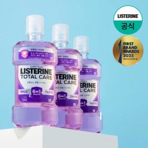 [리스테린] 토탈케어 마일드 750ml x3