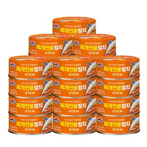 사조참치 사조 찌개 참치(안심따개) 100g x24캔