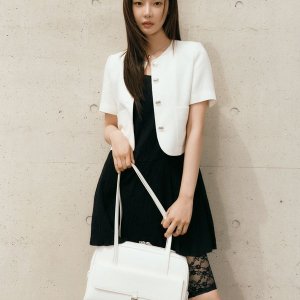 질바이질스튜어트 JILL BY JILLSTUART 조이 보스턴백 - JLBA4F250BK JLBA4F251WT 583357 JLBA5E250BK