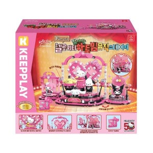 오로라월드 [보리보리]산리오캐릭터즈 헬로키티 펼쳐지는 하트빔 뮤직스테이지 블록