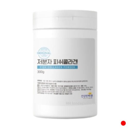 <b>더리얼</b> 저분자 <b>피쉬 콜라겐</b> 피부 건강 분말타입 300g