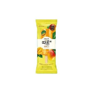 빙그레 따옴바 애플망고 1박스 40개입 따옴바 애플망고맛아이스크림 애플망고아이스크림 아이스