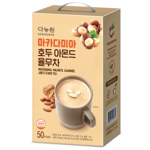 담터 다농원 마카다미아 호두 아몬드 율무차 50T