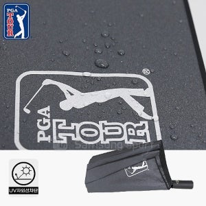 PGA TOUR 2단 자동 블랙메탈 우산(50개 이상 가능)