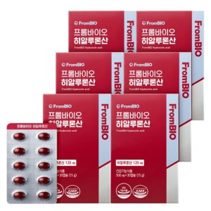 프롬바이오 <b>프롬바이오 히알루론산</b> 30캡슐x6박스/6개월 저분자콜라겐
