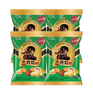 롯데웰푸드 롯데제과 스카치 세가지맛 157gX4개