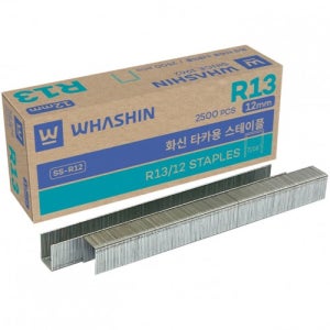 5800 화신 SS-R12 건타카심 스테이플 R13 (12mm) 1갑 (2500pcs)