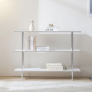 로아 AP1200 3단 선반장 진열장 미드센추리 모듈가구 홈카페장 PKF153C