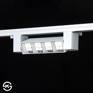 LED 멀티 COB 스포트 레일등 / 블랙 화이트 주백색 각도조절 밝은 카페 레일조명
