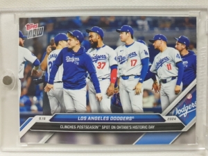 2024 TOPPS NOW 탑스 나우 LA 다저스 포스트 시즌 진출 쇼헤이 오타니 MLB 야구 카드