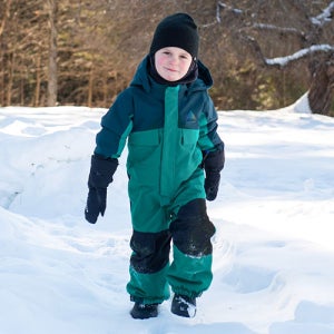 버튼 아동용(8세이하) 2L 원피스 스노우보드복 24/25 BURTON TODDLER 2L ONE PIECE - DEEP EMERALD/REGAL TEAL