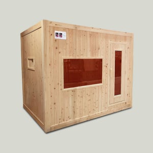 친환경편백아트 편백 양자히터 숯 건식 4인(소) 홈 사우나 / 온돌형 P948