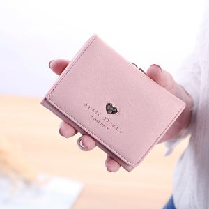 비투비월드 델리 가죽 반지갑/여성 미니지갑 학생지갑