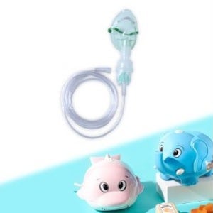 베이비벨르 미니코끼리 콧물흡입기 네블라이저 키트 (마스크+약통+연결줄) 소모품 부품