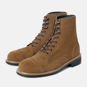 [커스텀에이드] 러셀 스웨이드 클래식 워크부츠 4cm (CR0090SNF) CR0090SNF