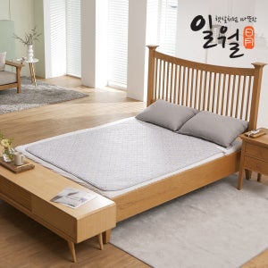 일월 [일월] 빗살 워셔블 카본 탄소 전기매트 / 카본매트 더블