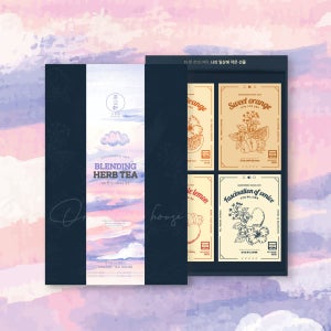 선물추천❤️유기농 프리미엄 블렌딩티 4박스 선물세트, 다정헌