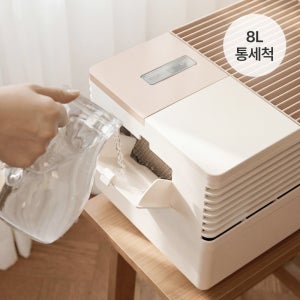쉘퍼 자연기화식 가습기 대용량 8L
