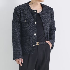 45492 빈티지 트위드 자켓