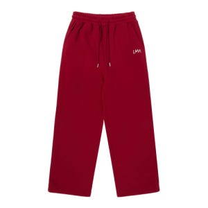 [엘엠알] 베이직 로고 스트링 스웻팬츠 DARK RED BQQPTYF307RE