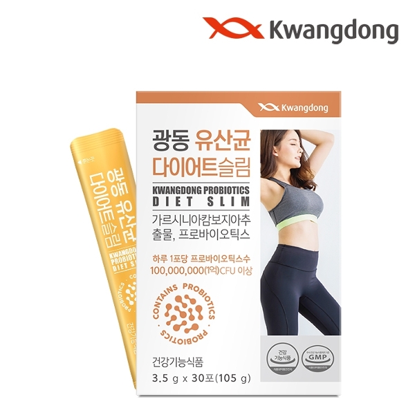 광동 유산균 다이어트 30포 1박스 / 모유유래 유산균 가르시니아  105g  1개